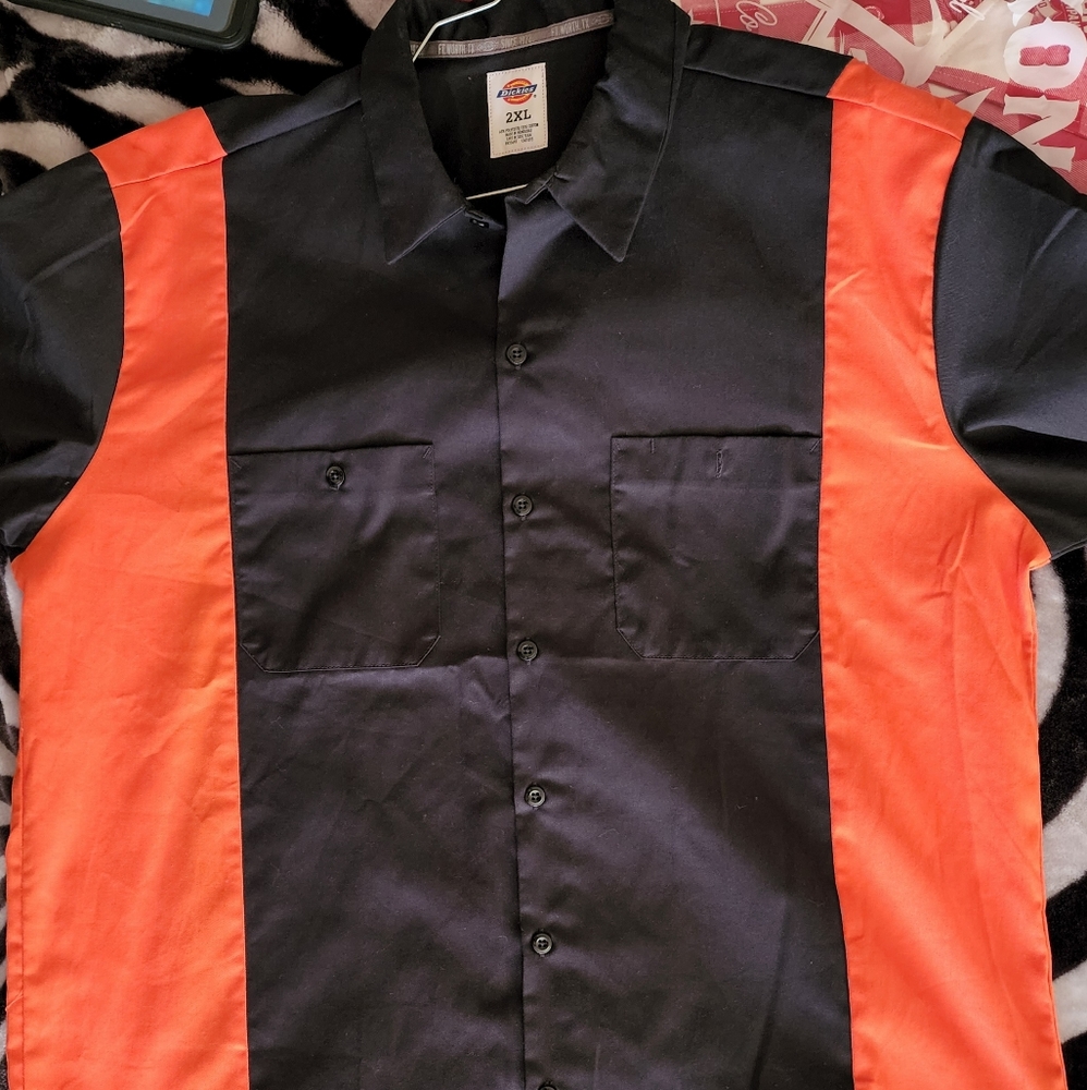 DICKIES XXL WORK SHIRT/BOWLING SHIRT